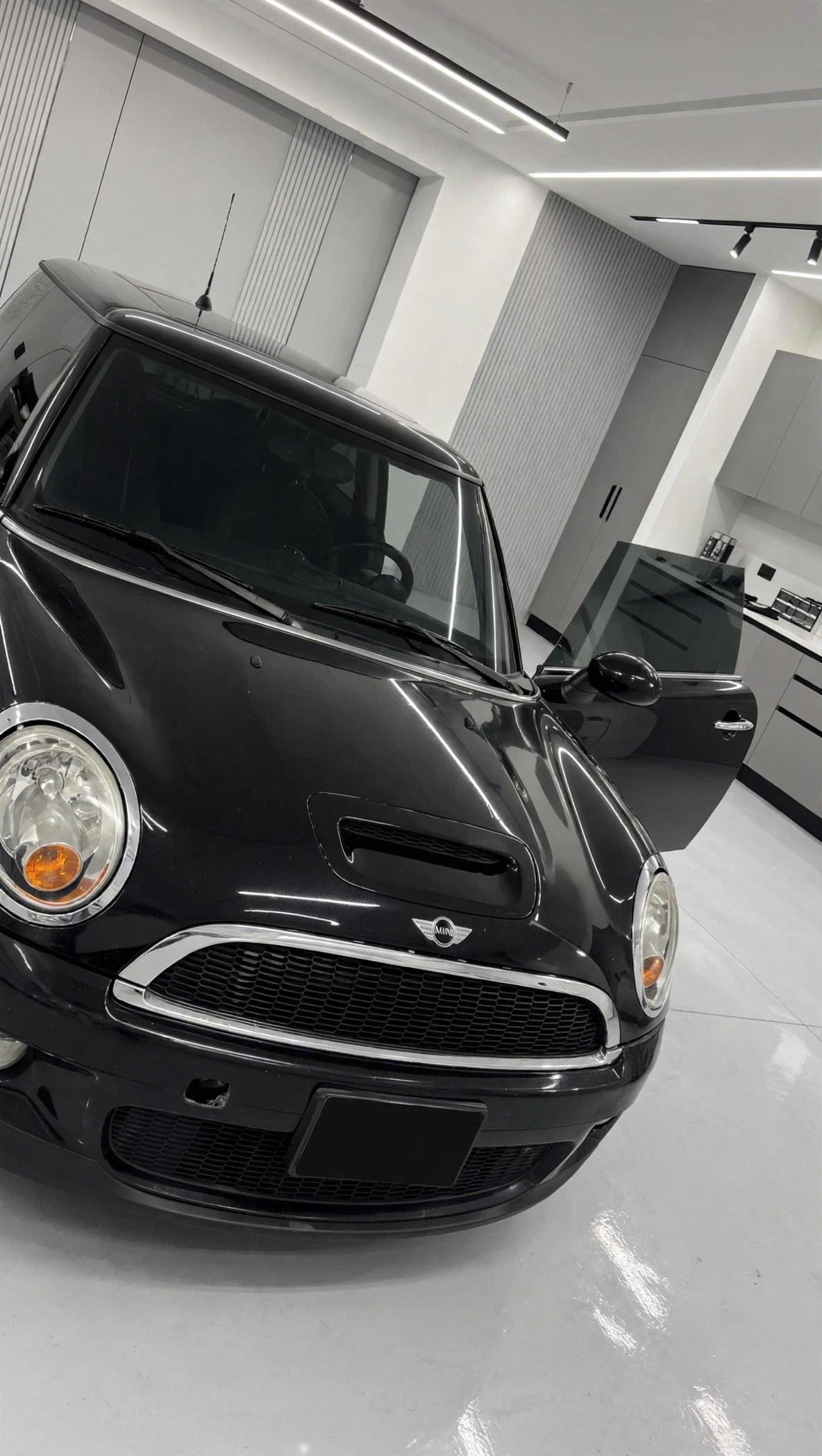 Ceramic Coating — Mini Cooper — Front Detail