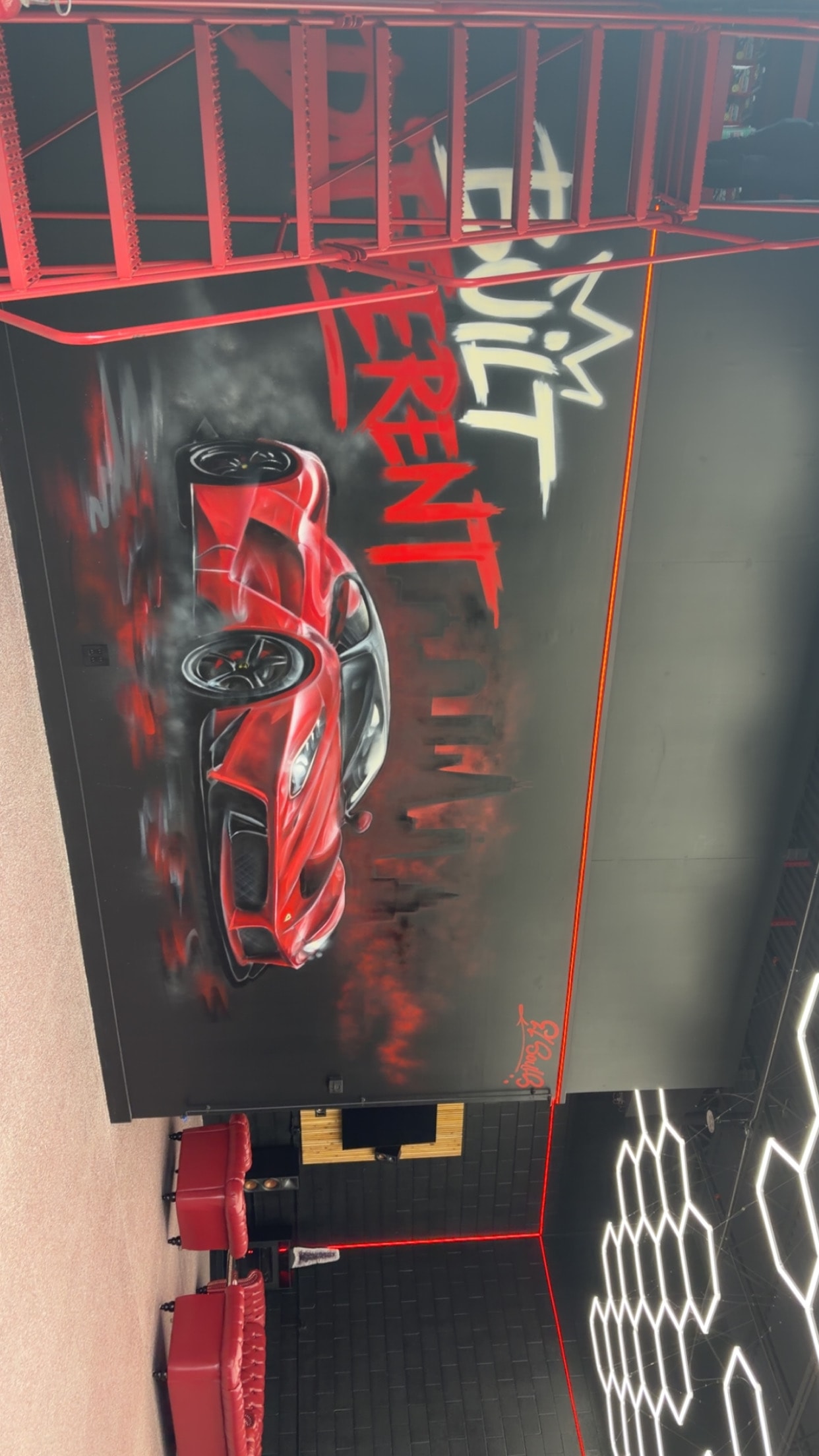 The Shop — Coated — Built Different Mural